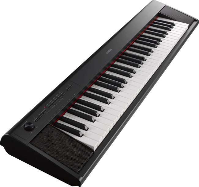 black Yamaha NP-2 keyboard
