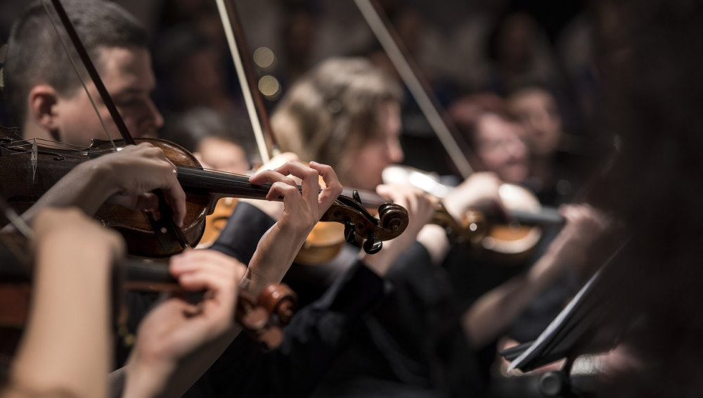 performing string instruments